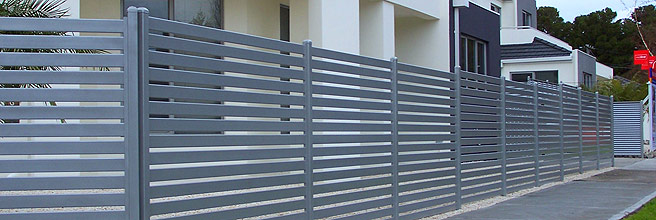 Aluminium Privacy Fencing
