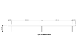 Typical Seat Elevation