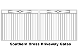 Southern Cross Driveway Gates (code: DGSC)