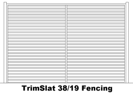 TrimSlat 38/19 Fencing (code: FTS38)